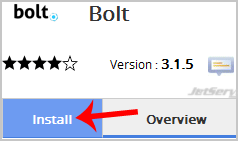 Install Bolt via Softaculous in cPanel