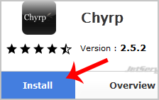 Install Chyrp via Softaculous in cPanel