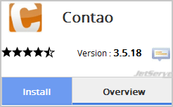 Install Contao via Softaculous in cPanel