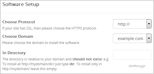 Install Contao via Softaculous in cPanel