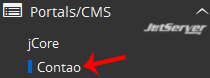 Install Contao via Softaculous in cPanel