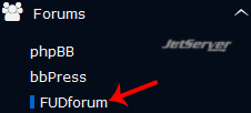 Install FUDforum Forum via Softaculous in cPanel