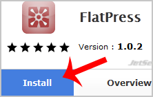 Install FlatPress via Softaculous in cPanel