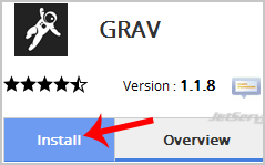Install GRAV via Softaculous in cPanel