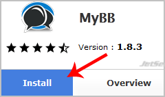 Install MyBB Forum via Softaculous in cPanel