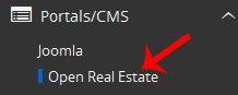 Install Open Real Estate via Softaculous in cPanel