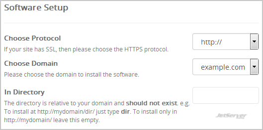 Install Subrion via Softaculous in cPanel