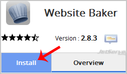 Install Website Baker via Softaculous in cPanel