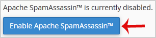 Enable Apache SpamAssassin in cPanel