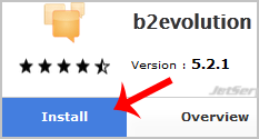 Install b2evolution via Softaculous in cPanel
