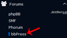 Install bbPress Forum via Softaculous in cPanel