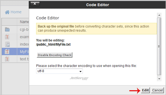 Edit .htaccess File via cPanel Filemanager