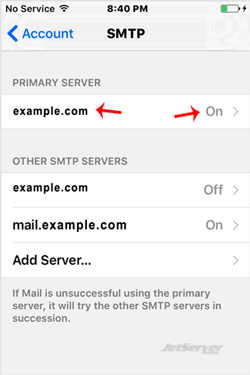Add a cPanel email account on Apple