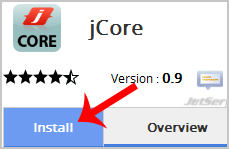Install jCore via Softaculous in cPanel