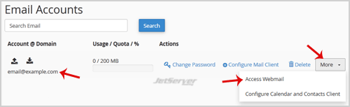 Create an Email Account in cPanel