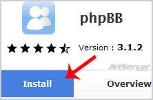 Install phpBB Forum via Softaculous in cPanel