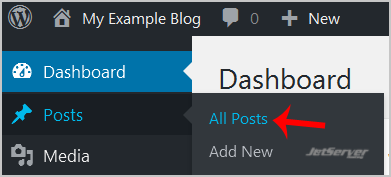 Remove sample comments, posts from WordPress blog