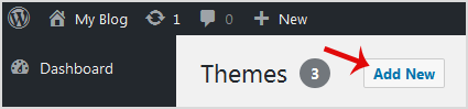 Install a New Theme in WordPress