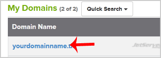 Update DNS Nameserver on Name.com